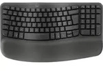 Logitech Wave Keys Keyboard with cushioned palm rest wireless Bluetooth LE QWERTY