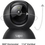 TP-Link Tapo C211, IP-Sicherheitskamera, Drinnen, Kabellos, 2400 MHz, Tisch/Bank,