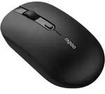 Rapoo 1530 Silent Schwarz Kabellose optische Maus - Schwarz