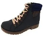 Rieker Schn&uuml;rrstiefel Blau, Schuhgr&ouml;&szlig;e:EUR 36 - Blau - 36