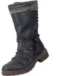 Rieker Stiefel Schwarz - Schwarz - 36