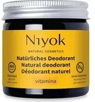 Niyok 2-in-1 anti-transpirante Deocreme "Vitamina" (40ml) Nat&uuml;rliches Deo ohne