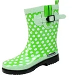 Damen Regenstiefel Dorin-K hellgr&uuml;n/multi Gr. 36 - Gr&uuml;n - 36