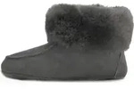 Lammfell Hausschuhe - IBIZA GRAU - Schuhgr&ouml;&szlig;e: EUR 44 - 44