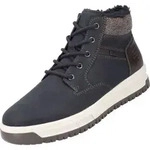 Rieker Schn&uuml;rstiefel Schwarz - Schwarz - 40