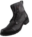 Sendra Herren Stiefelette 9801 Schwarz - Schwarz - 41