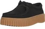 CLARKS Schn&uuml;rschuhe Torhill Bee Black Sde mit gro&szlig;er, gerippter Au&szlig;ensohle...