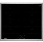 M66SBX1L0 N 50 (schwarz/edelstahl, 60 cm) - Schwarz