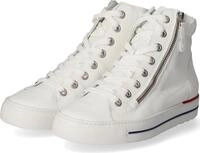 Paul Green High Sneaker Damen Glattleder Wei&szlig; Gr&ouml;&szlig;e: 3