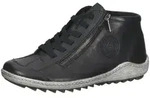 Remonte Sneaker Sneaker Glattleder - Schwarz - 36