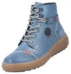 Rieker Komfort Stiefeletten Z6644-14 Damen 31363833313939 Blau 36 EU - Blau - 36