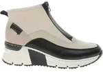 Rieker Stieflette mit Zipp in beige, Gr. 36 - Beige - 36