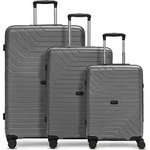 REDOLZ Essentials 05 Trolley-Set 3-teilig Stone 2 dunkelgrau 55cm - Grau