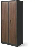 Stahlspind Garderobenschrank Spind Kleiderspind Doppelspind 2 Abteile...