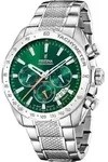 Festina Herren Uhr Elegant Edelstahl Armbanduhr silber UF20668/3 - Silber