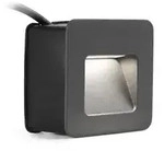 Faro 70398, Au&szlig;en-Bodenbeleuchtung, Dunkles Grau, Aluminium, IP44, II, 2,9 W -...