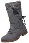 Rieker Langschaftstiefel Warmfutter Z4783-45 - Grau - 36