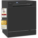 Exquisit Geschirrspüler GSP508-030D schwarz | Spülmaschine 55 cm | Power+ | ECO Exquisit Geschirrspüler GSP508-030D schwarz | Spülmaschine 55 cm | Power+ | ECO