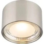 Globo Lighting Deckenleuchte Metall Nickel matt, Glas klar, satiniert, &oslash;: 113mm, H: