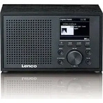 Lenco DAR-017BK - Kompaktes und stilvolles DAB+/FM-Radio mit Bluetooth&reg; und
