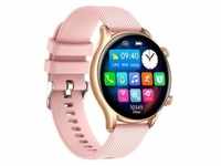 Smartwatch myPhone Watch EL Gold Pink wasserdicht Sport