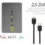MD25U3 grau Hurricane 750GB 2.5 Zoll Externe tragbare Festplatte USB 3.0 External HDD