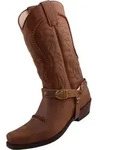Sendra Herren Cowboystiefel 3434 Braun - Braun - 41