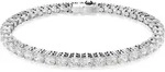 Swarovski Matrix Tennis Armband 5724481-h Damenarmband, Armbandumfang:16cm - Silber