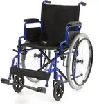 Romed Manueller Rollstuhl "Dynamic" Sitzbreite 46 cm faltbar (blau)