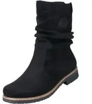 Rieker Stiefel bequem warm gef&uuml;ttert in schwarz, Gr. 36 - Schwarz - 36