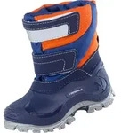 Spirale Stiefel Simon orange/blau Gr. 20 - Blau - 20