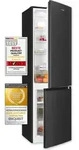 Exquisit K&uuml;hl-Gefrierkombination KGC265-70-NF-040C inoxlook-az | 253 L Volumen 