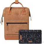 CABAIA Freizeitrucksack Rucksack mit Laptopfach Adventurer Recycled Velvet Backpack