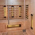 Artsauna Infrarotkabine Kiruna160 mit 6 Vollspektrum- & 3 Fl&auml;chenstrahler, 3
