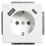 Busch-Jaeger 20 EUCB2USBAC-84 USB-Steckdose Safety+ mit USB A/C Future Linear