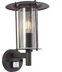 BRILLIANT schwarze Au&szlig;enwandleuchte DETROIT | stehende Au&szlig;enwandlampe mit