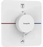 Hansgrohe ShowerSelect Comfort Q Afbouwdeel Inbouwthermostaat Mat Wit - Wei&szlig;