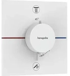 Hansgrohe ShowerSelect Comfort E Afbouwdeel Inbouwthermostaat Mat Wit - Wei&szlig;
