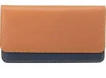 MyWalit Medium Matinee Wallet Geldb&ouml;rse Leder 17 cm - Beige