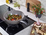 Fissler Ceratal / Aluminium-Wok (&Oslash; 28 cm, 3,7 L) Keramik-Bratpfanne beschichtet