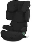 Cybex Solution X i-Fix Kindersitz Gruppe von 3-12 Jahren, Farbe:Pure Black - Schwarz