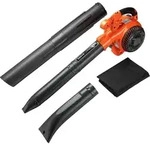 Wiltec 3in1 Laubbl&auml;ser, Laubsauger u. Laubh&auml;cksler, Laubgebl&auml;se 1 PS mit...