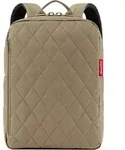 reisenthel classic backpack M, Rucksack, Tragetasche, Rhombus Olive, 13 L,...