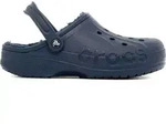 Crocs Schuhe Baya Lined Clog, 205969463 - Dunkelblau - 41
