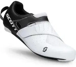 Scott Road Tri Sprint Schuh black/white 45.0 - Wei&szlig; - 45