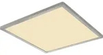 Globo Lighting Deckenleuchte Kunststoff Nickel matt, LED - Wei&szlig;