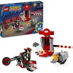 LEGO Sonic the Hedgehog Shadow the Hedgehog Flucht, Set mit Motorrad-Spielzeug und