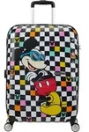 American Tourister Wavebreaker Disney Spinner 67 / 24 Disney Trolley Mickey Check -