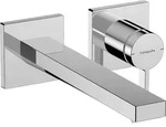 hansgrohe Tecturis E WTM 2-Loch Unterputz F-Set 225 mm Auslauf chrom, 1 Stk. - Silber