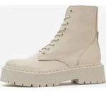 Steve Madden Stiefelette Stiefelette Leder - Beige - 39